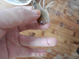 鲜虾凤尾烧麦的做法步骤:3