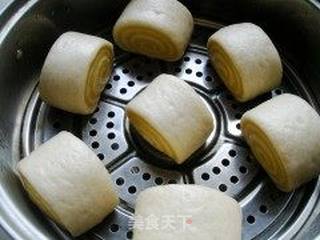 南瓜馒头卷的做法步骤:15