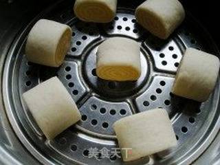 南瓜馒头卷的做法步骤:14