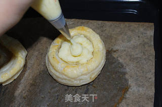 小鱼家的快乐时光。。。土豆泥小酥盒的做法步骤:12