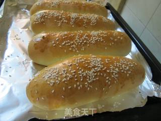 热狗面包的做法步骤:10