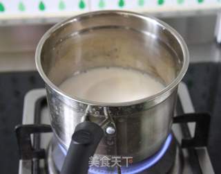 自制杏仁豆腐的做法步骤:4