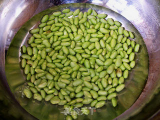 心蓝手制私房菜【麻辣毛豆肉丁】——不可以浪费食物的做法步骤:3