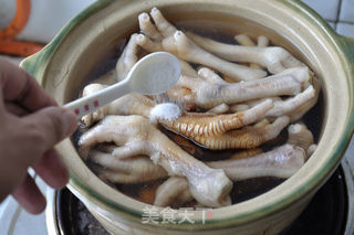 五香卤鸡爪的做法步骤:6