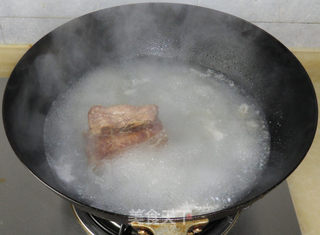 酱肉辣粉条的做法步骤:2