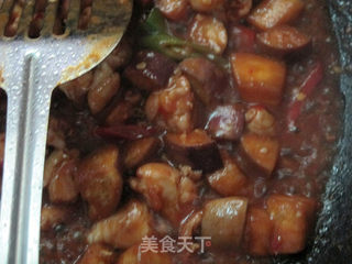双茄鸡丁焖饭的做法步骤:9