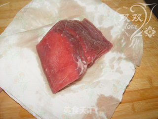 香芒牛肉卷的做法步骤：1