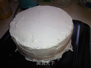 生日蛋糕处女作——给儿子的5周岁生日的做法步骤：8