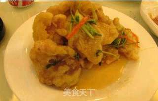 锅包肉的做法步骤:4