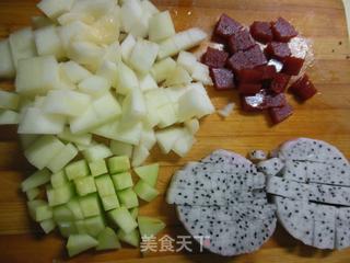酸奶黑蒜沙拉——【神奇的黑蒜试用报告2】的做法步骤:4