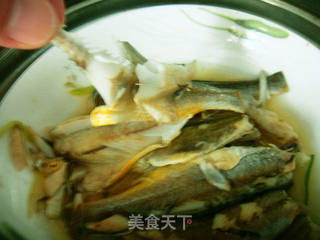 雪菜黄鱼羹的做法步骤:7