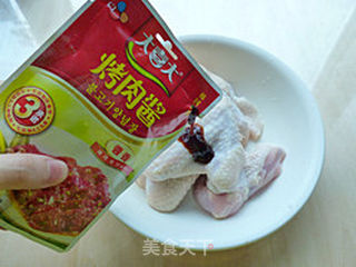 烤翅+薯条的做法步骤:2