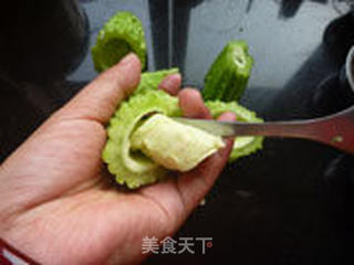 苦瓜酿的做法步骤:11