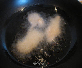 锅包肉的做法步骤:4