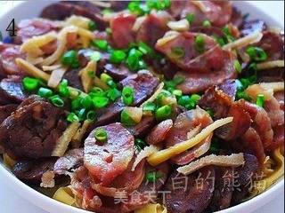 自制腊肠&腊肠蒸百页的做法步骤:9