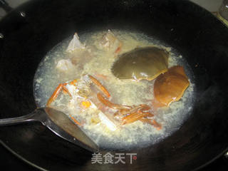 水瓜煮螃蟹的做法步骤:5