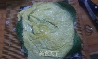 双紫争艳蛋皮饭卷——紫苏系列3的做法步骤:11