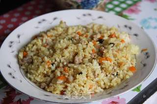 黑蒜试品报告二---黑蒜咖喱炒饭的做法步骤:6