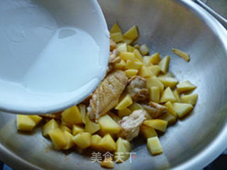 咖喱鸡翅拌意粉的做法步骤:9