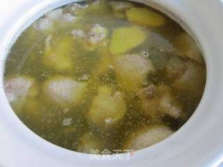 莴笋炖母鸡的做法步骤:6