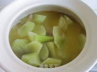 莴笋炖母鸡的做法步骤:7
