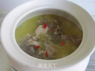 莴笋炖母鸡的做法步骤:8
