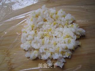 虾仁饭团的做法步骤:8