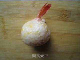 虾仁饭团的做法步骤:10