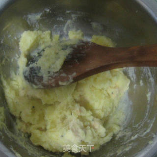 芝士焗鸡肉土豆泥的做法步骤:5