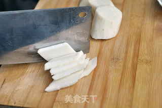 清炒山药片的做法步骤:5