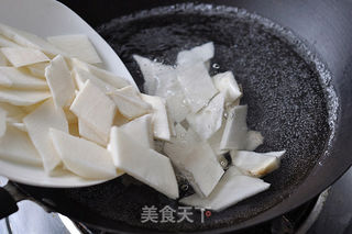 清炒山药片的做法步骤:6
