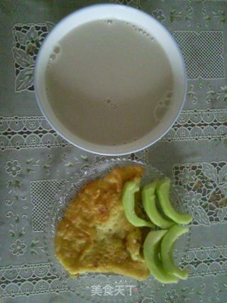 奶酪鸡蛋饼的做法步骤:4