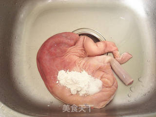 卤猪肚的做法步骤:2