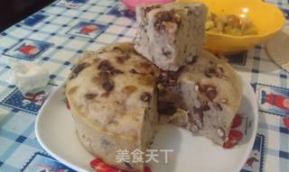 红豆酸奶蛋糕的做法步骤:11