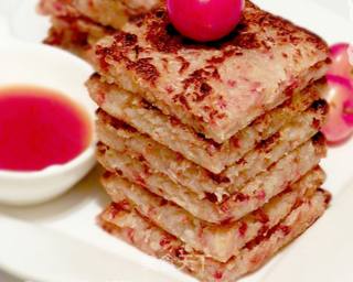 香煎萝卜饼--广东经典点心的做法步骤:6