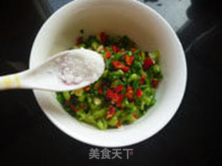 双椒拌黄豆的做法步骤:6