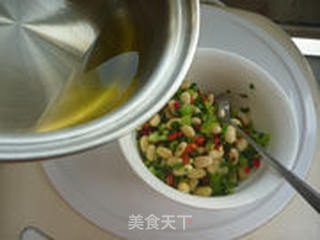 双椒拌黄豆的做法步骤:9