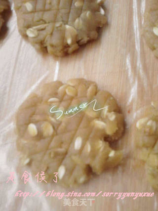 红糖燕麦饼干的做法步骤:9