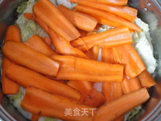 岚家辣白菜的做法步骤:2