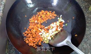牛肉粒蛋炒饭的做法步骤:9