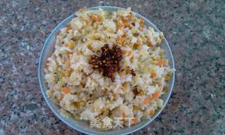 牛肉粒蛋炒饭的做法步骤：13