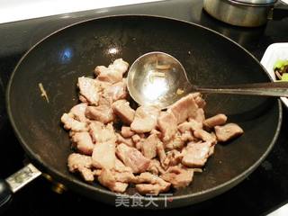 三菇小炒肉的做法步骤：4