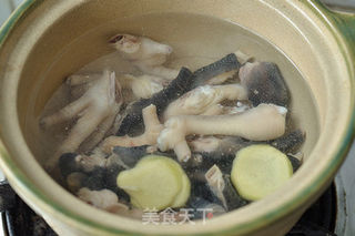 山药鸡爪汤的做法步骤:4