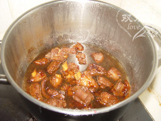 初秋贴膘吃肉滋味要清新——蜜桃排骨的做法步骤:15