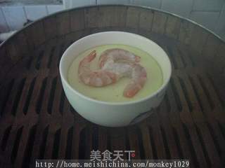 虾仁蒸水蛋的做法步骤：4