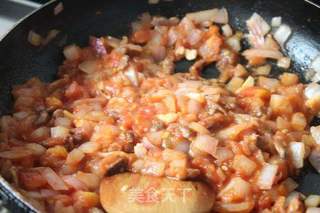 简单版 意大利肉酱面的做法步骤:5