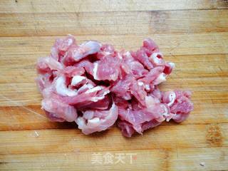 简单快速的美味家常小炒之二------肉丝炒豆角的做法步骤:2