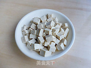 三鲜豆腐羹的做法步骤:3