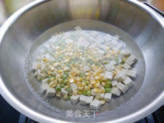 三鲜豆腐羹的做法步骤:8