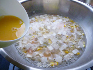三鲜豆腐羹的做法步骤:12
